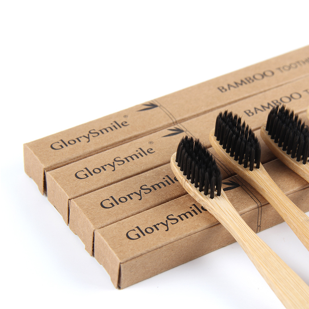 Bamboo Toothbrush - Bamboe tandenborstels voor volwassenen – 4-delige