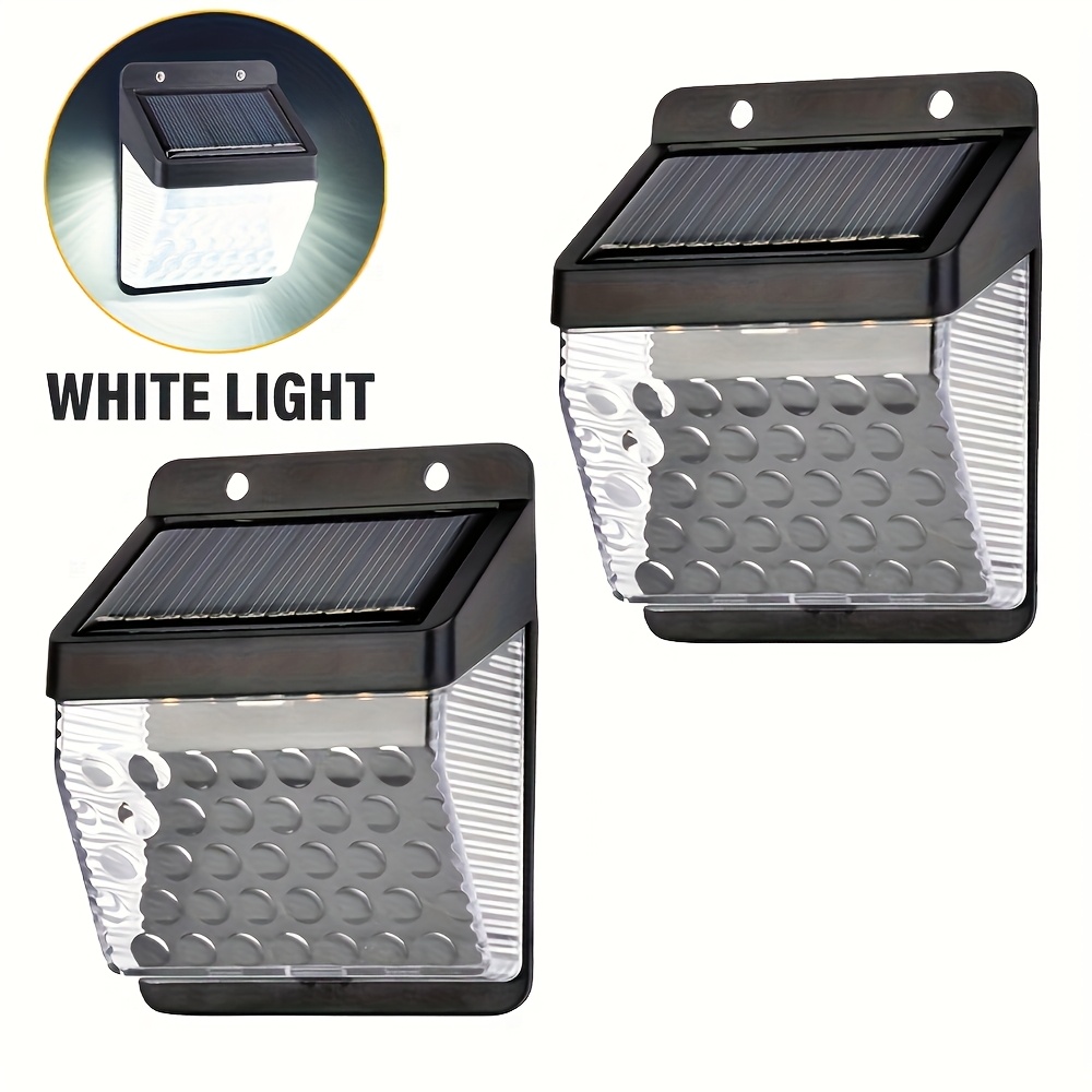 Solar Garden Light - LED-zonnelamp PIR bewegingssensor wandlamp buiten zonnelamp