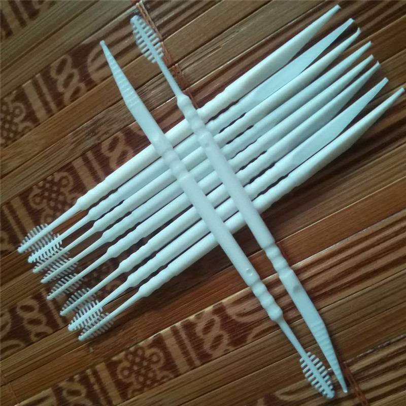 Bamboo Toothbrush - 300 Stks/zak Dubbelzijdige Tandstok Superfijne Tandenstokers
