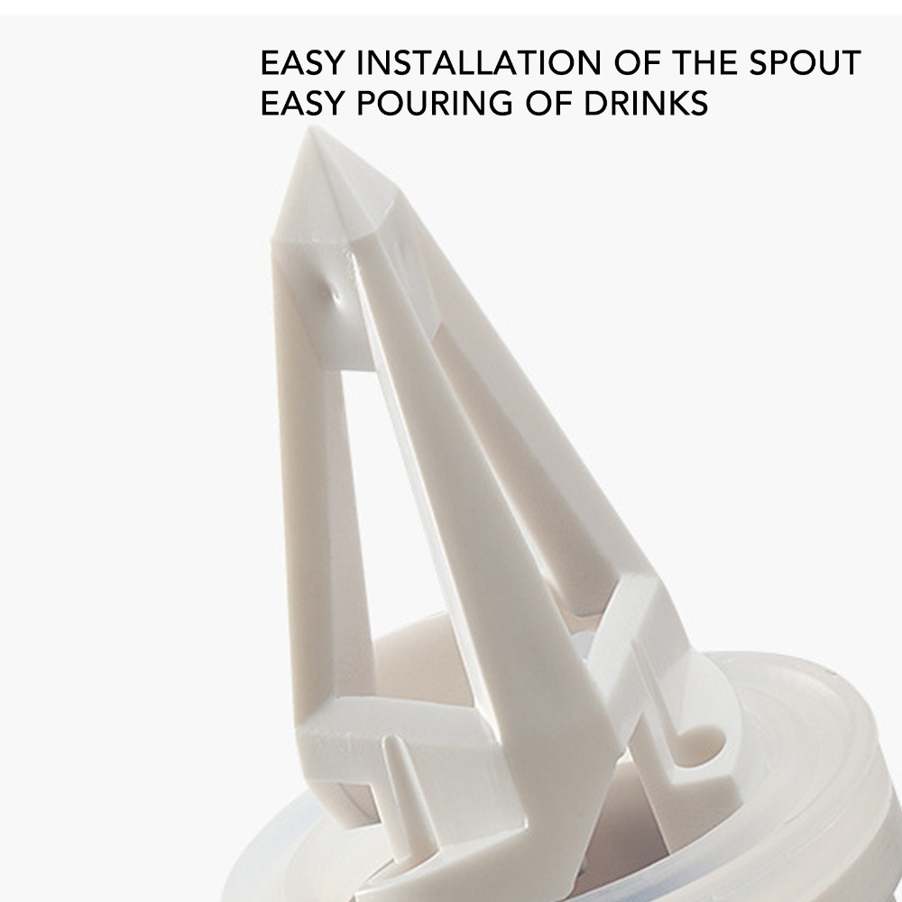 Reusable Bottle - 2 Stuks Herbruikbare Ergonomisch Ontworpen Flessenovergieters
