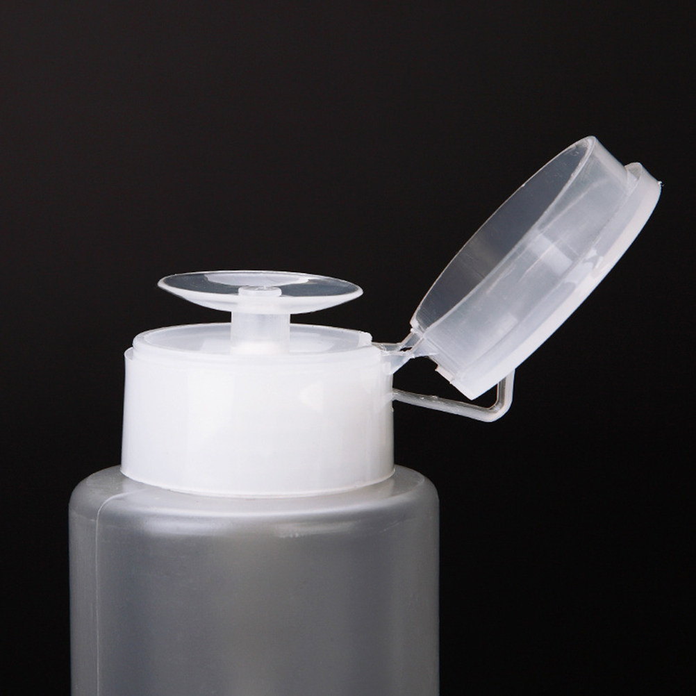 Reusable Bottle - 4 stuks drukpompfles nagellakremoverfles doorzichtige herbruikbare