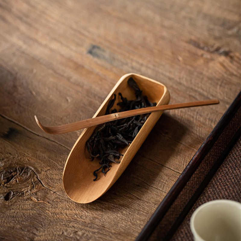 Bamboo Cutlery - Handgemaakt Hout Thee Matcha Stick Lepel