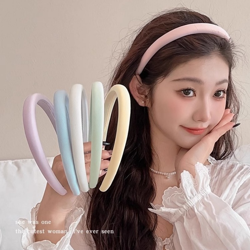Eco Sponge - Koreaanse Stijl Macaron Kleur Spons Hoofdband