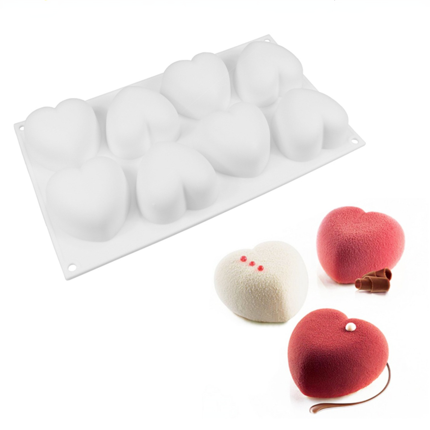 Eco Soap - Liefde Hart Siliconen Zeep Schimmel Handgemaakte