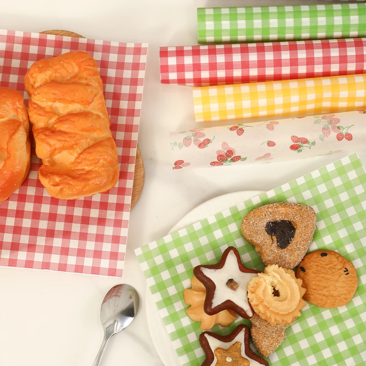 Beeswax Wrap - 50 Stuks Oliebestendig Inpakpapier Voor Brood