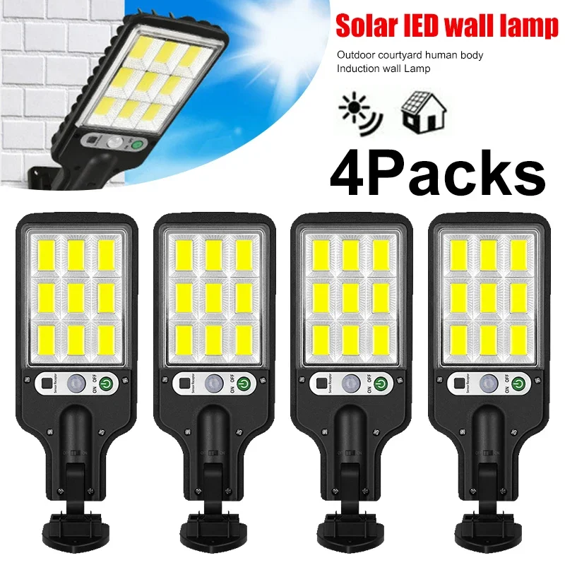 Solar Garden Light - Krachtige LED Solar Buitenlamp voor Tuinmuur,