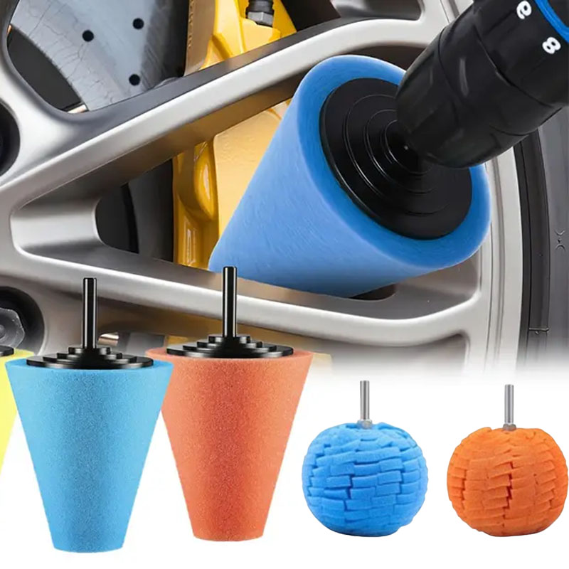 Eco Sponge - Auto Boor Polijsten Spons Pad Kit