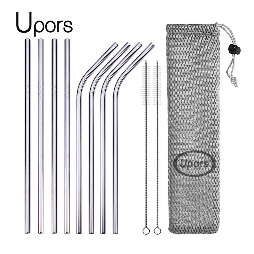 Reusable Straw - UPORS Herbruikbare Rietje 304 Roestvrij Stalen