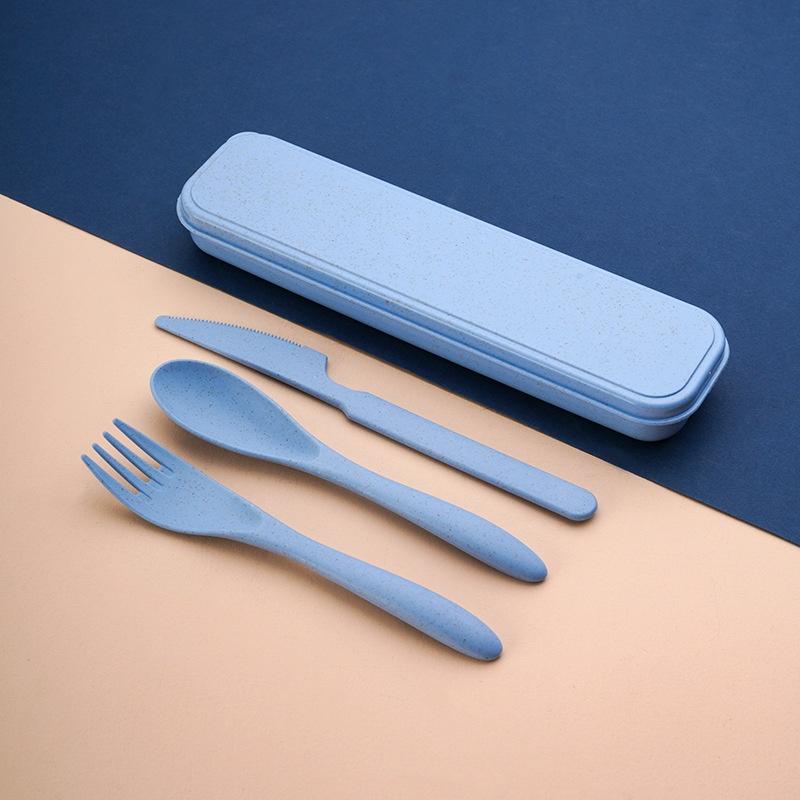 Reusable Straw - Herbruikbaar bestekset van tarwehalm, geurloos, voedselveilig,
