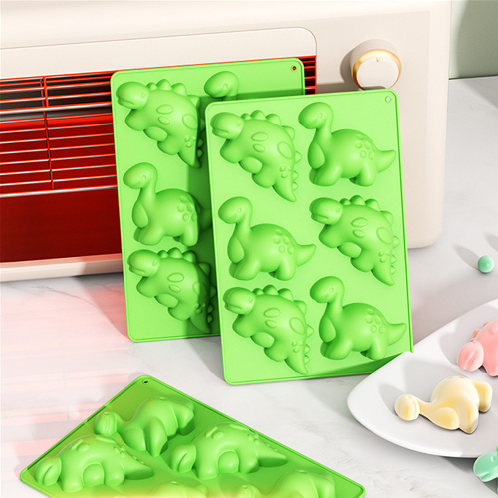 Eco Soap - Dinosaurus Siliconen Cakevorm Chocolade Gummies Schimmel