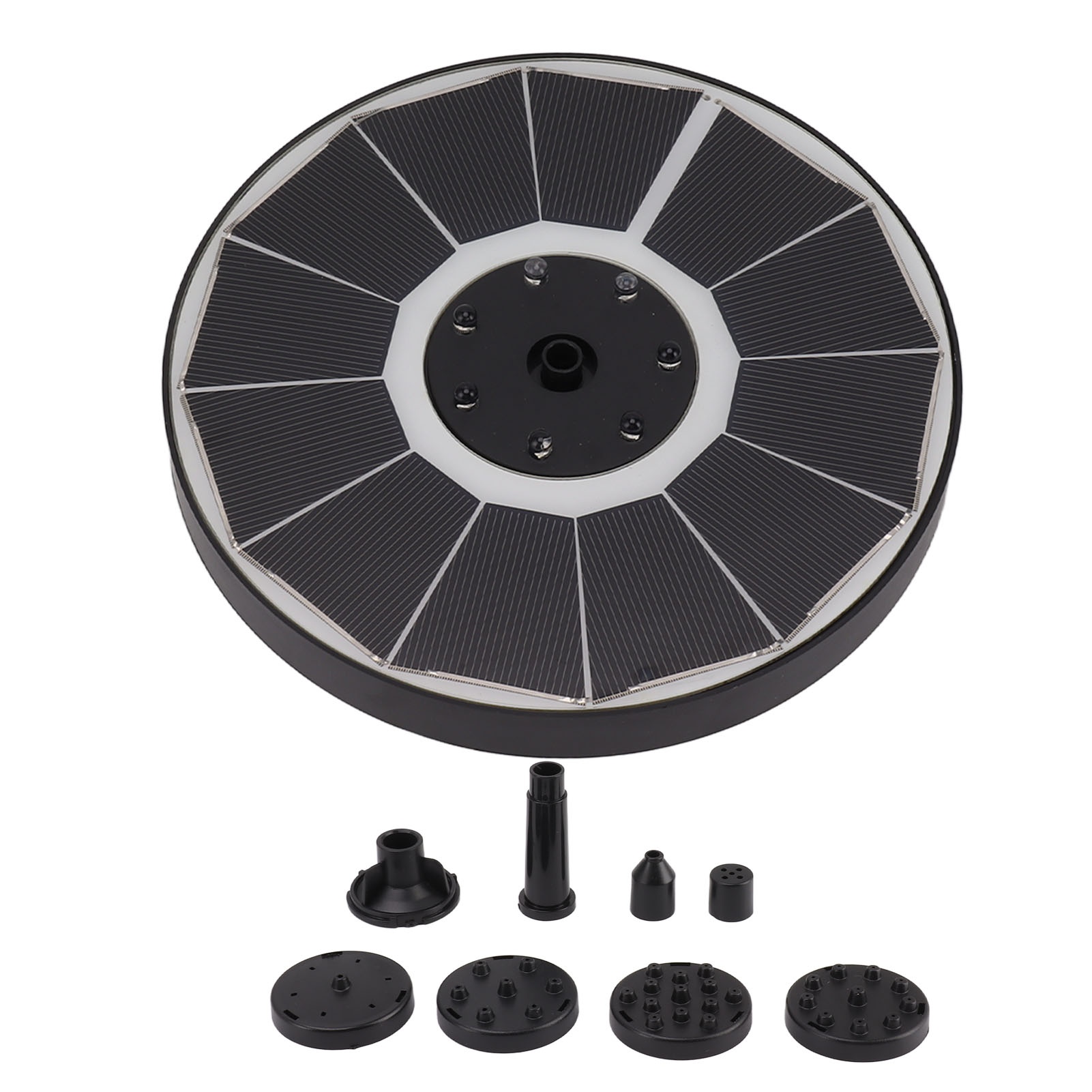 Solar Garden Light - Zonnefontein met 8 sproeiers 3.5W 900mAh