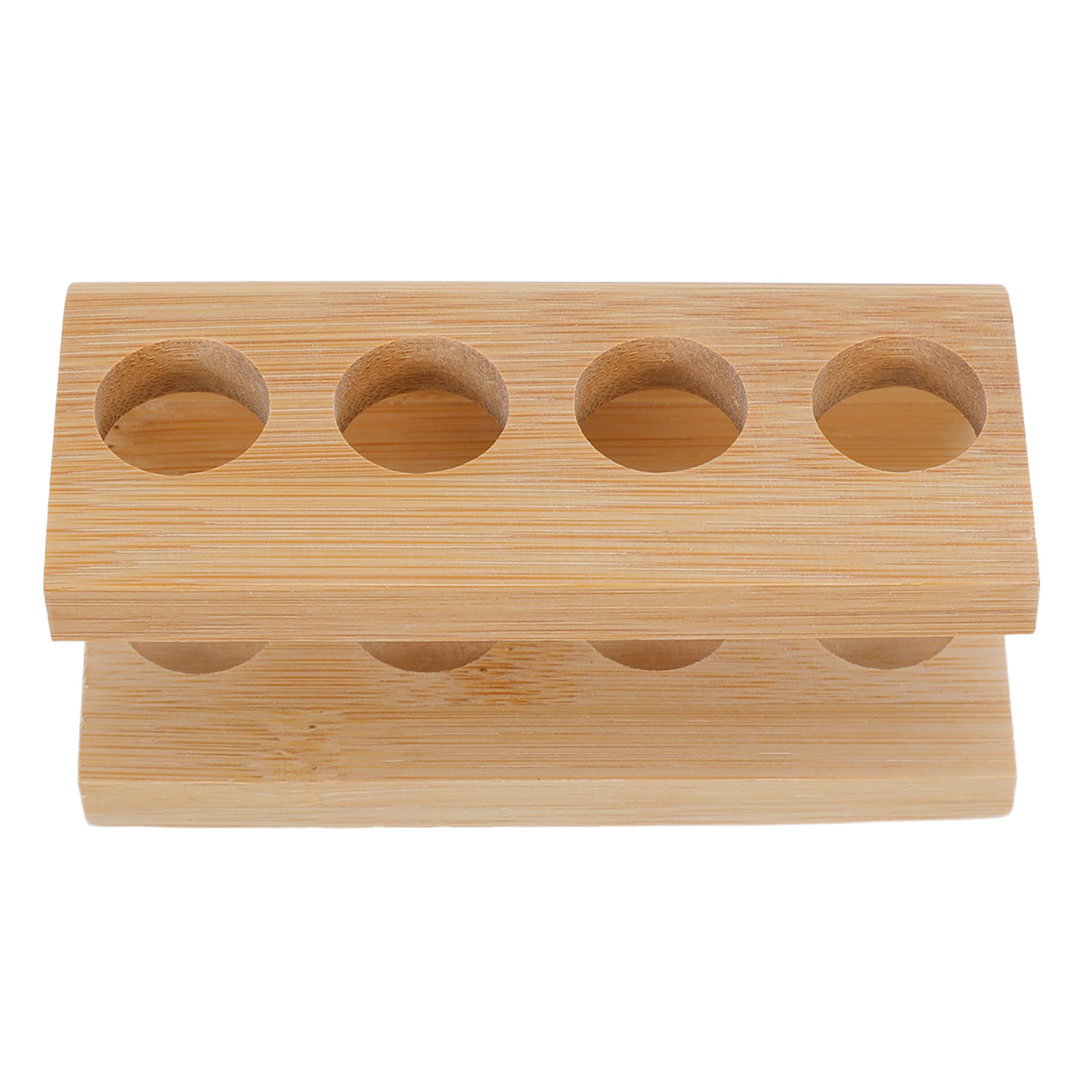 Bamboo Toothbrush - Bamboe tandenborstelkop houder met 4 vakken,