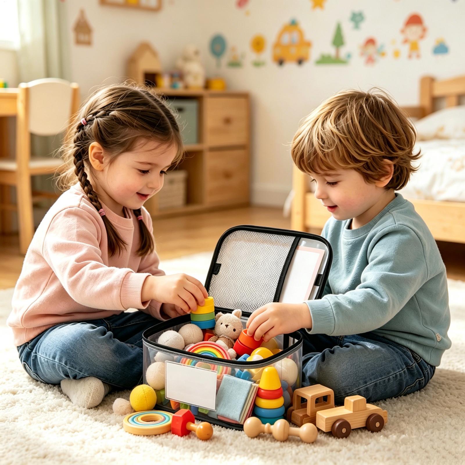 Doorzichtige speelgoedopbergza - Reusable Bag recensie en prijs
