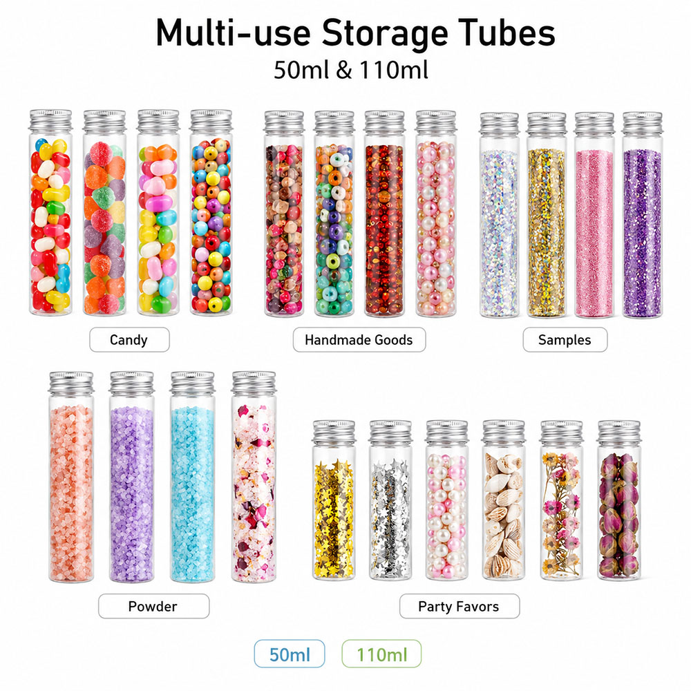 20 Stuks 50 Ml/100 Ml Clear Pl - Reusable Bottle recensie en prijs