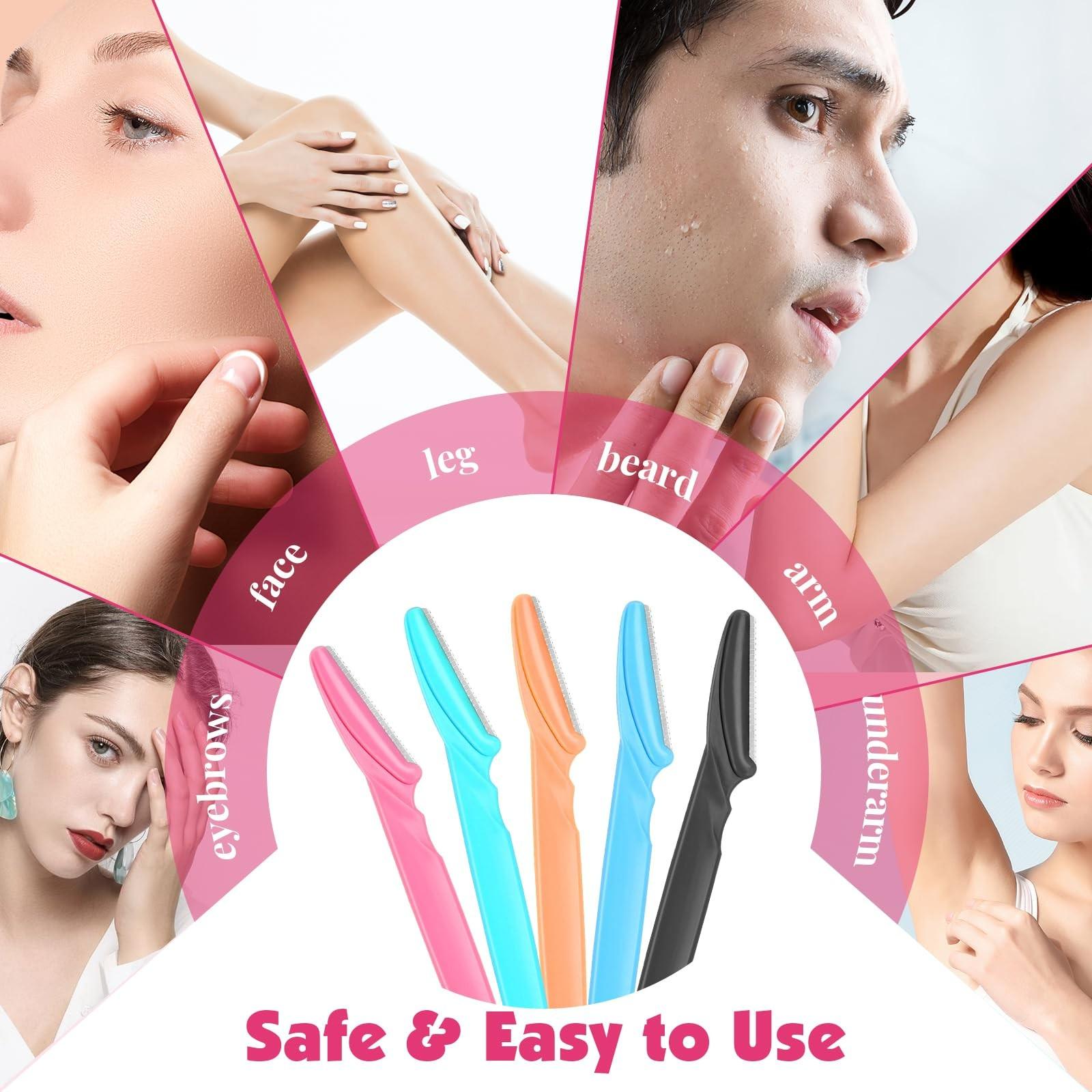 Wenkbrouwenmesje met rechte ha - Safety Razor Handle recensie en prijs