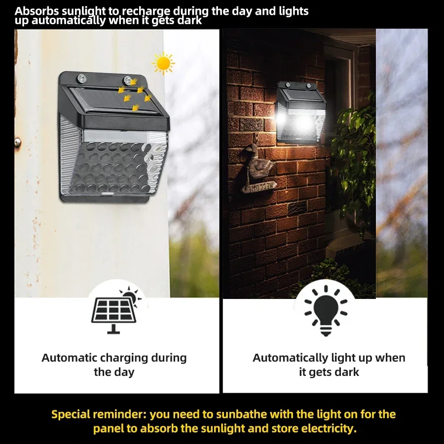 LED-zonnelamp PIR bewegingssen - Solar Garden Light recensie en prijs