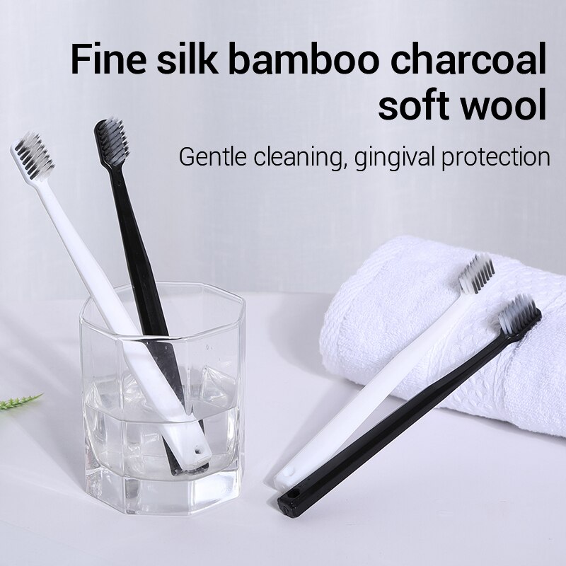 10PC Bamboe Houtskoolborstel Z - Bamboo Toothbrush recensie en prijs