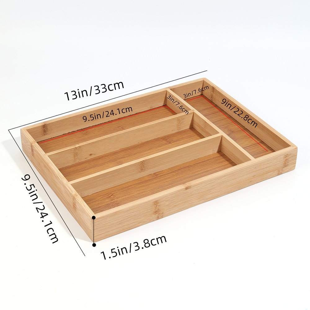 Bamboe Bestek Verdeel Opbergba - Bamboo Cutlery recensie en prijs