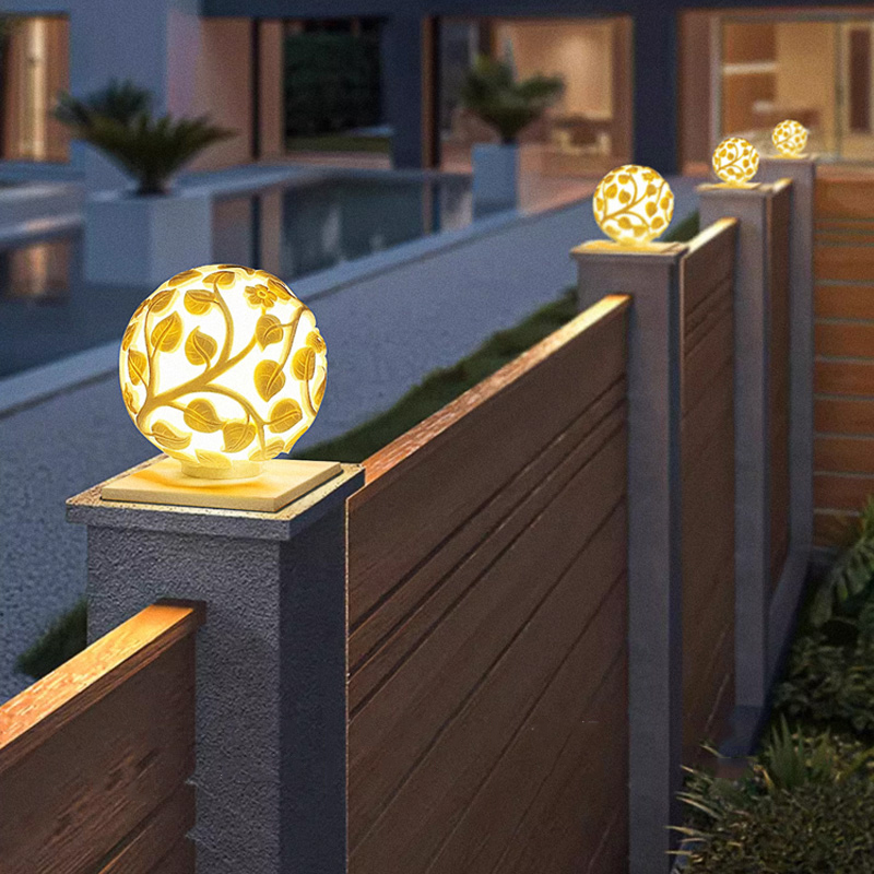 Buitenkolomverlichting op zonn - Solar Garden Light recensie en prijs