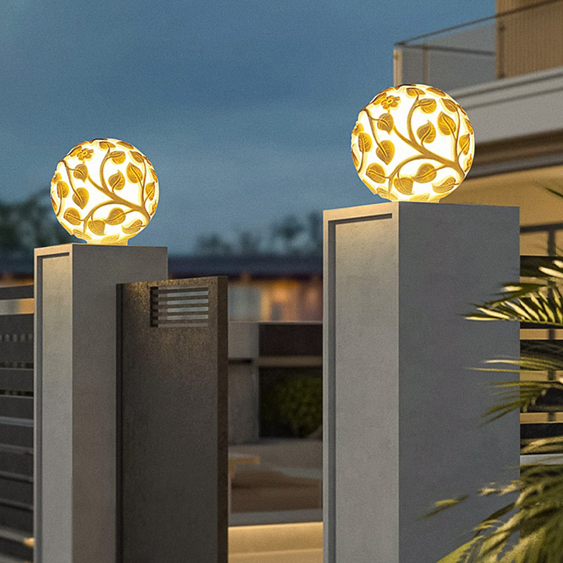 Buitenkolomverlichting op zonn - Solar Garden Light recensie en prijs