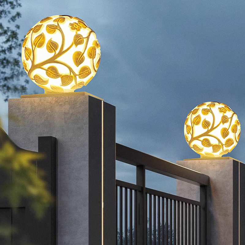 Buitenkolomverlichting op zonn - Solar Garden Light recensie en prijs