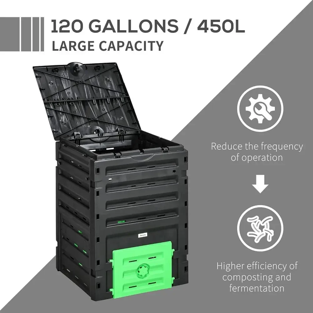 120 Liter Grote Compostbak voo - Compost Bin recensie en prijs