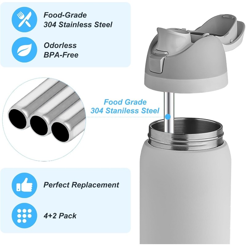 Metalen rietjesvervanging voor - Reusable Straw recensie en prijs