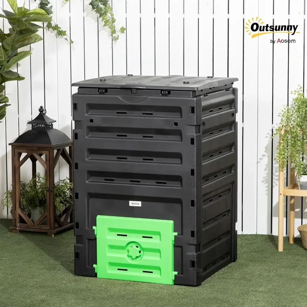 Grote tuincompostbak met een i - Compost Bin recensie en prijs