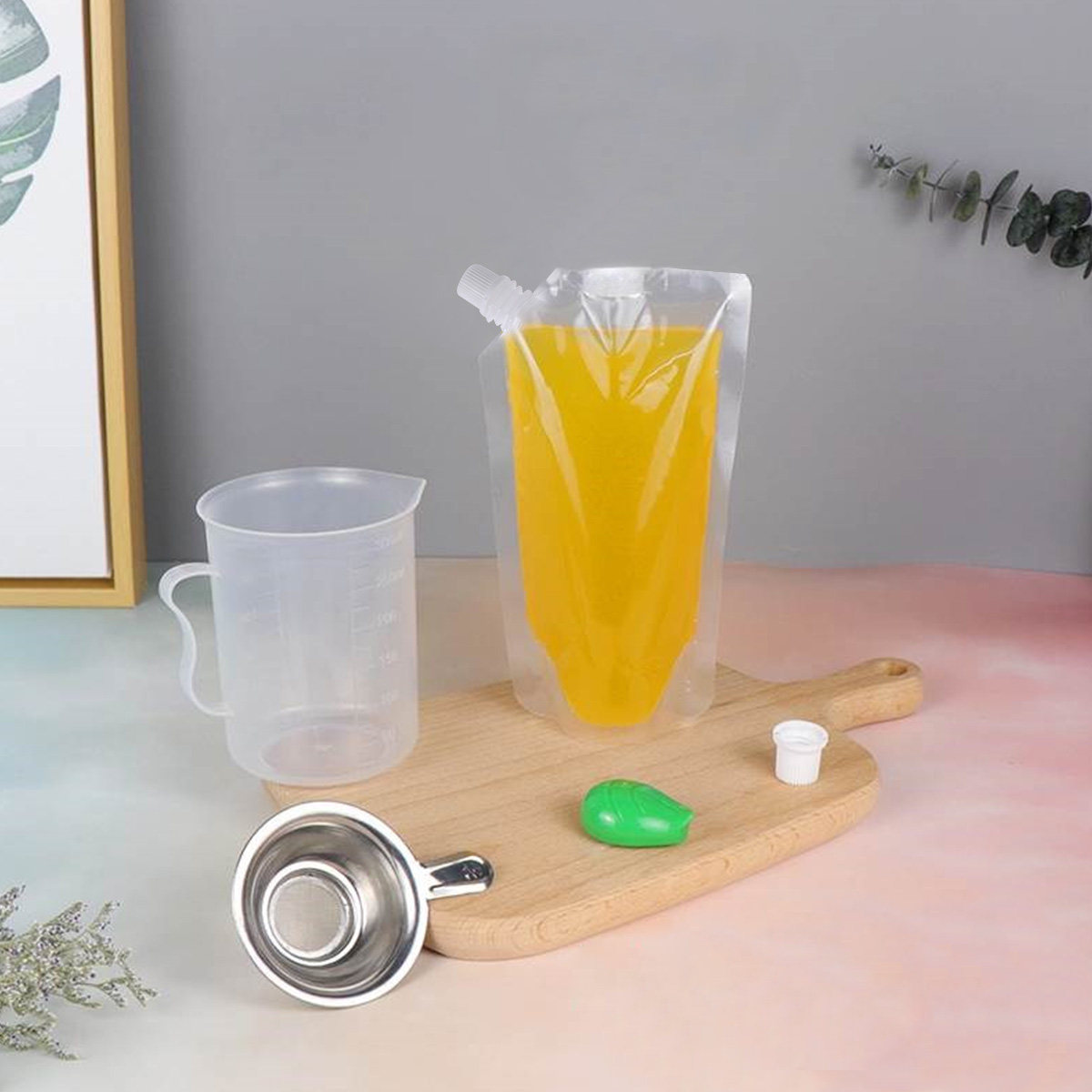 6 stuks doorzichtige plastic d - Reusable Bottle recensie en prijs