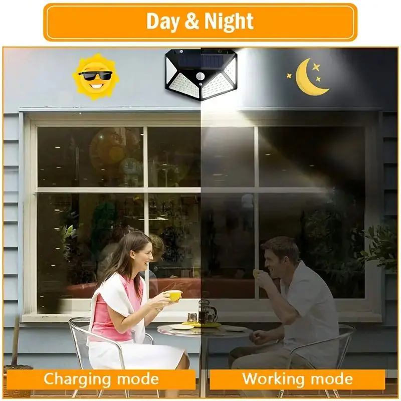100LED buitenlamp op zonne-ene - Solar Garden Light recensie en prijs