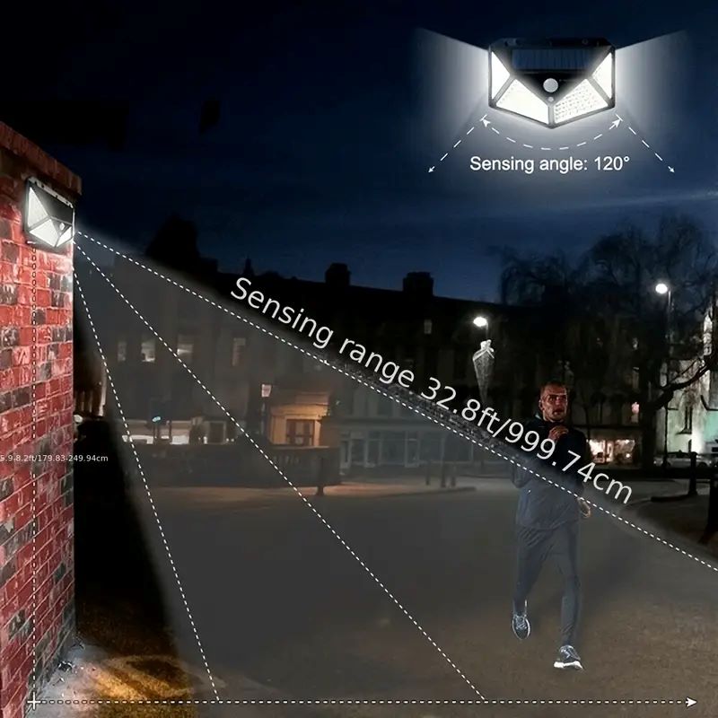 100LED buitenlamp op zonne-ene - Solar Garden Light recensie en prijs