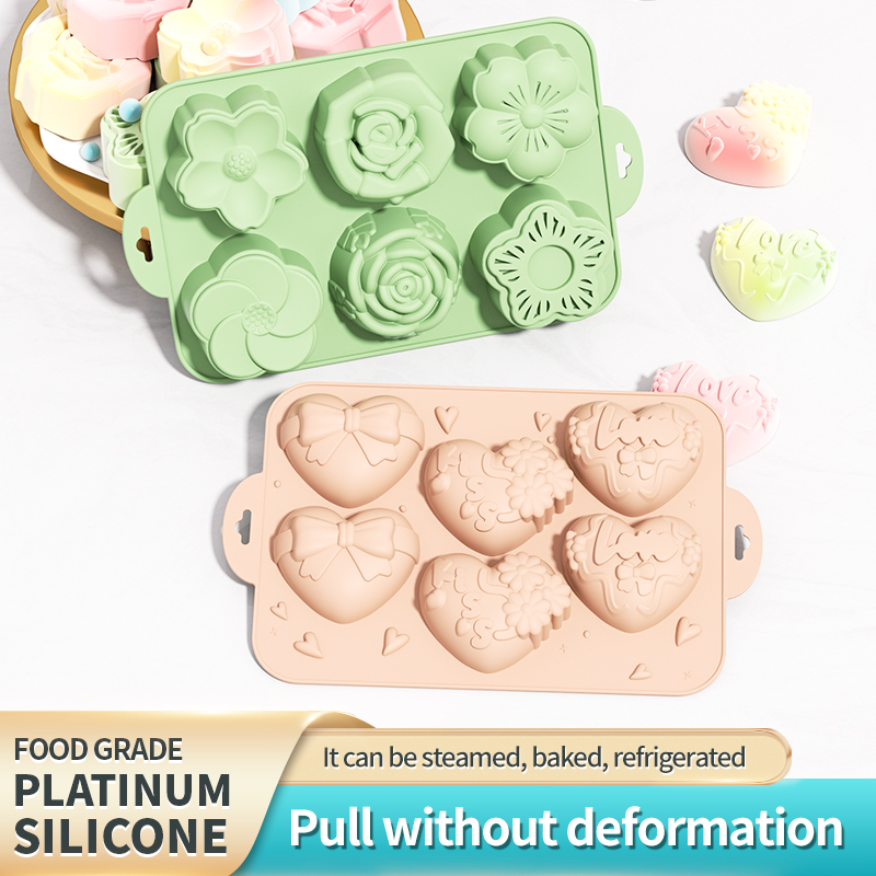 Siliconen zeepvorm, hartvormig - Eco Soap recensie en prijs