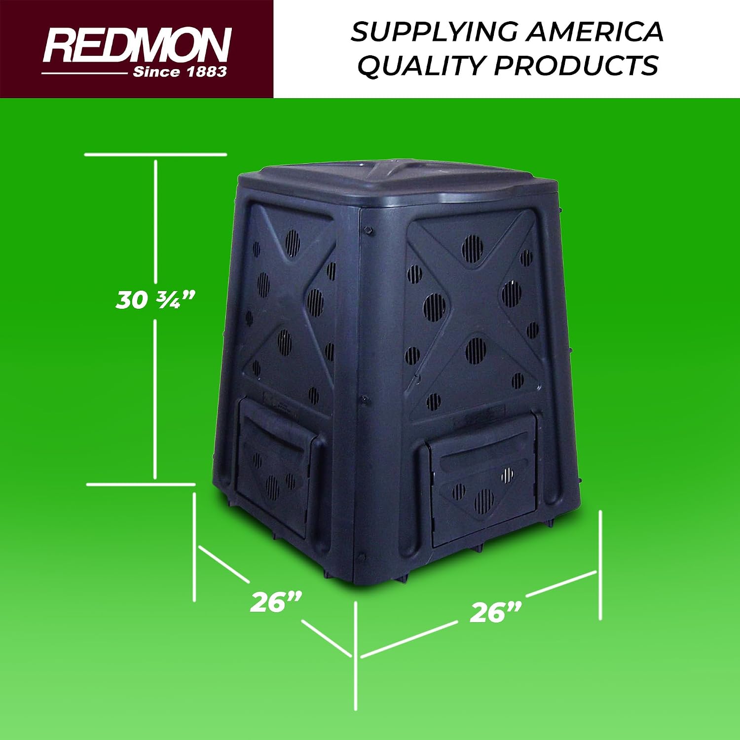 Redmon Outdoor Compostbak met  - Compost Bin recensie en prijs