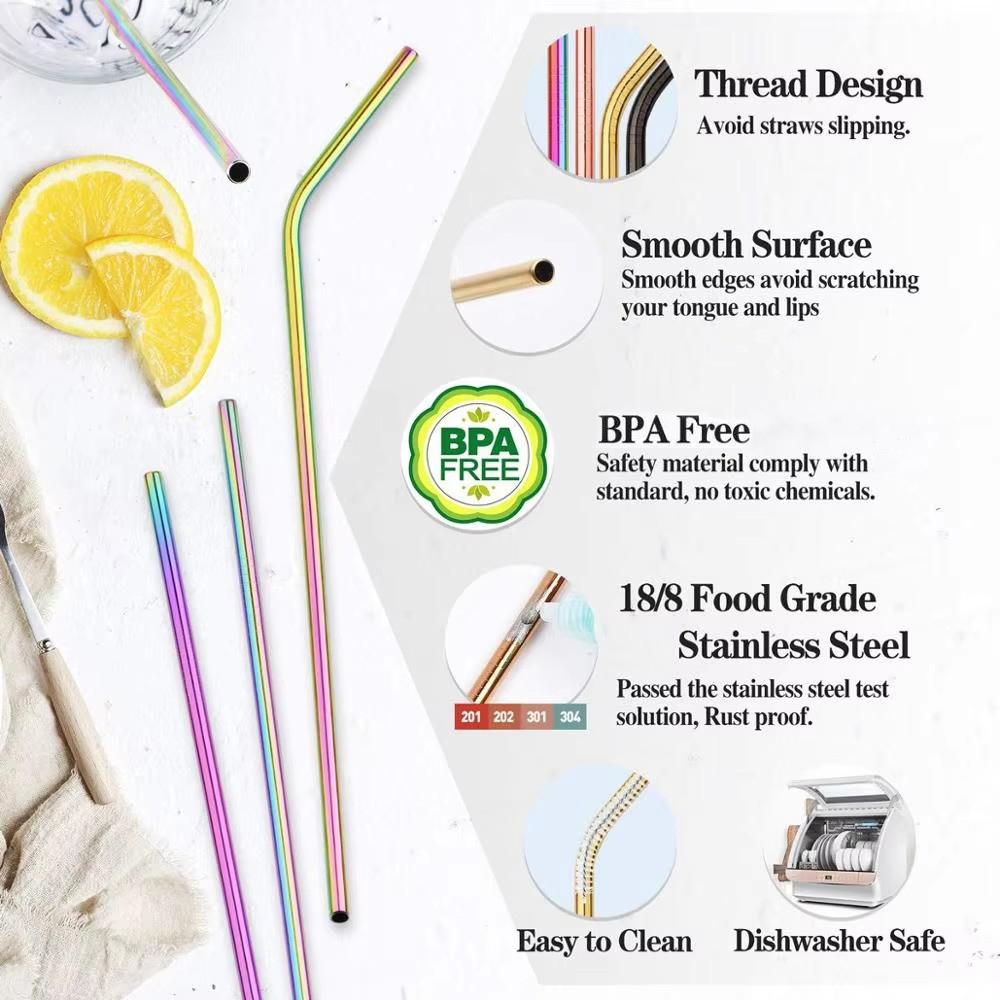 UPORS Herbruikbare Rietje 304  - Reusable Straw recensie en prijs