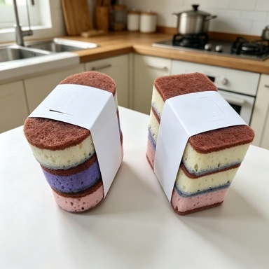 Verdikte dubbelzijdige keukens - Eco Sponge recensie en prijs