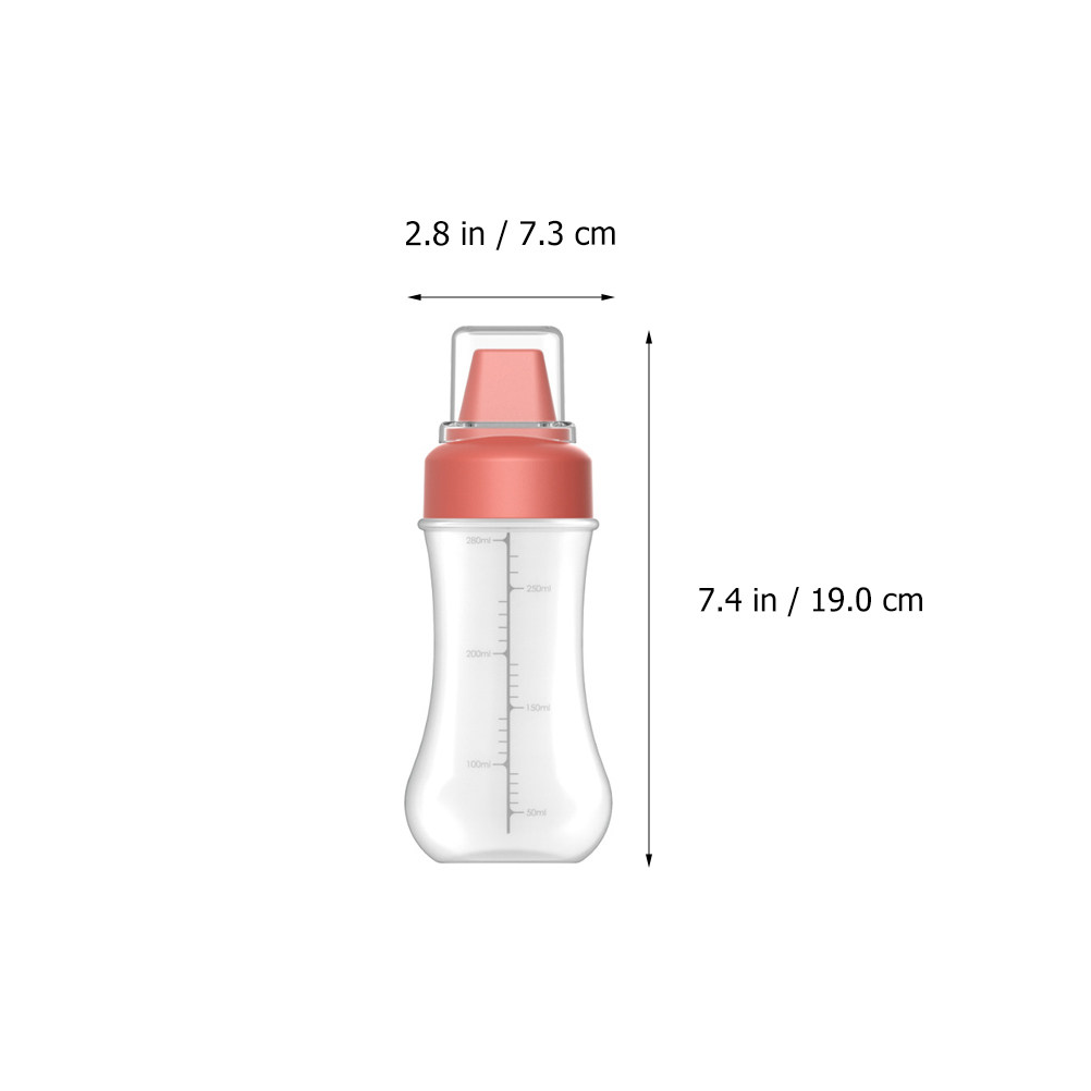 3 stuks transparante knijpfles - Reusable Bottle recensie en prijs