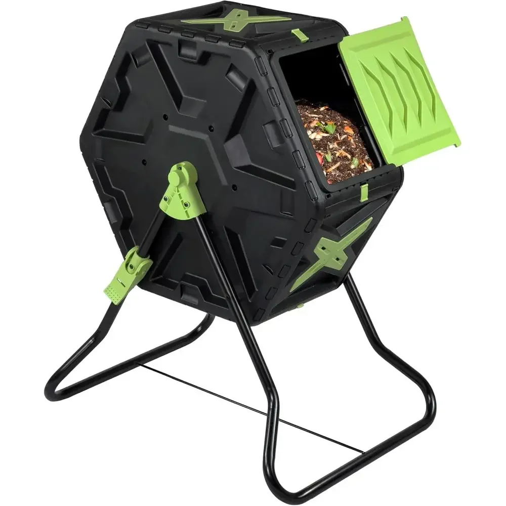 Draaibare 21-gallon buitencomp - Compost Bin recensie en prijs