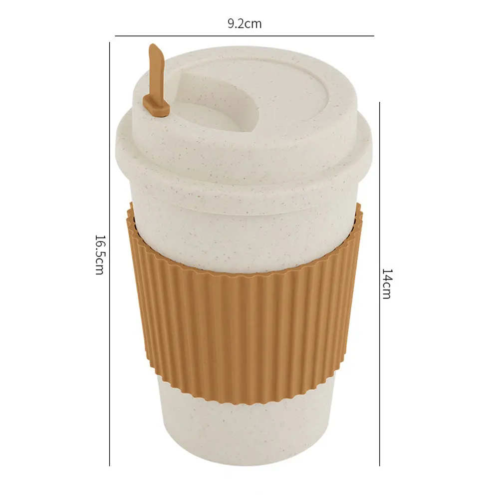 450ML Koffiekopjes Met Deksels - Reusable Straw recensie en prijs