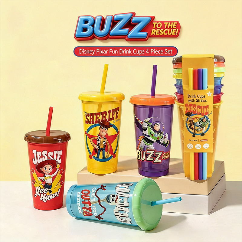 Toy Story 5 Plastic Drinkbeker - Reusable Straw recensie en prijs
