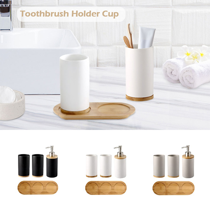 Keramische badkamerset Fijne k - Bamboo Toothbrush recensie en prijs