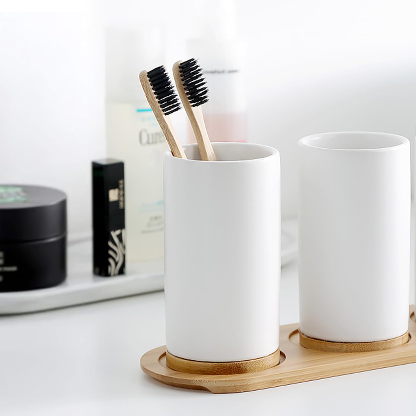 Keramische badkamerset Fijne k - Bamboo Toothbrush recensie en prijs