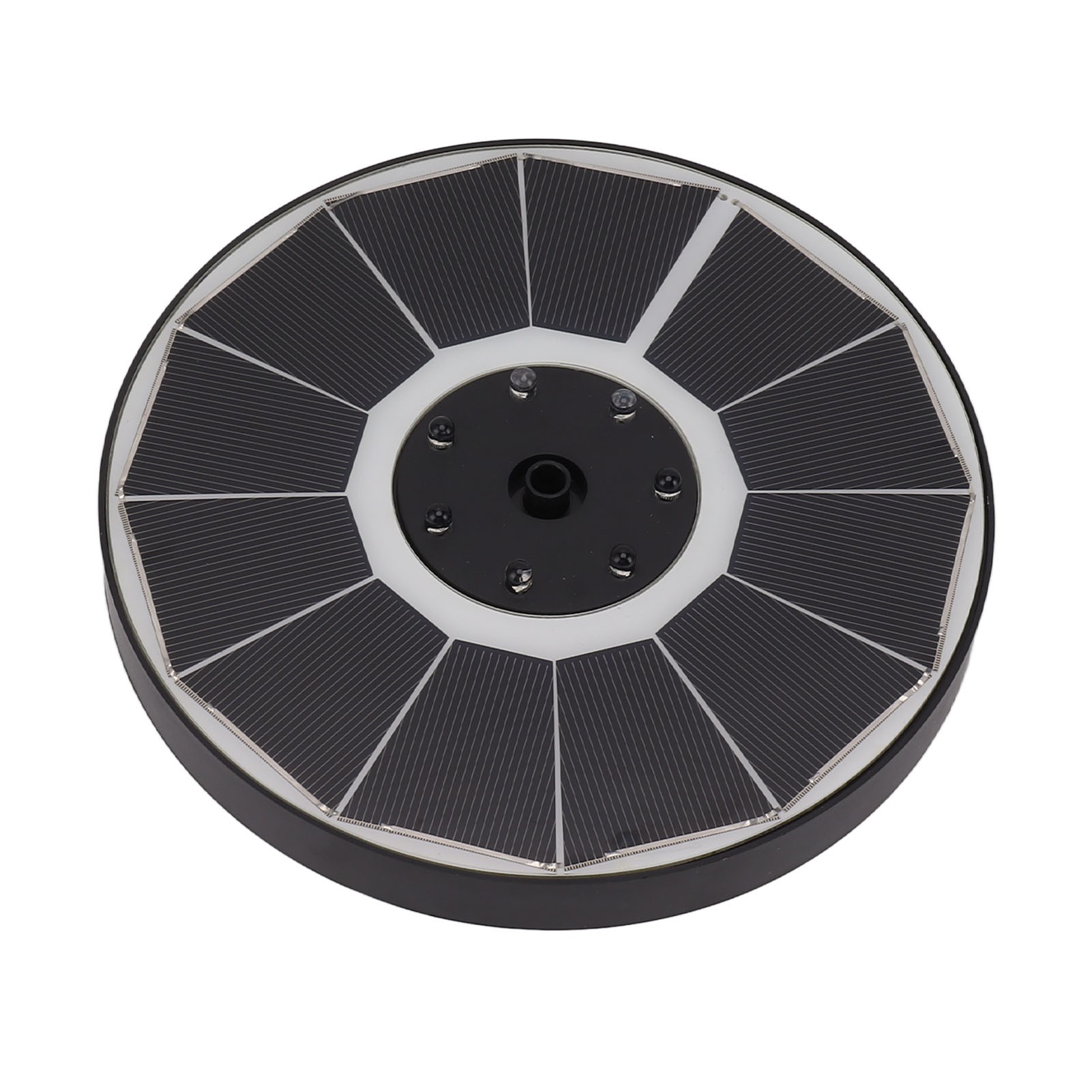 Zonnefontein met 8 sproeiers 3 - Solar Garden Light recensie en prijs
