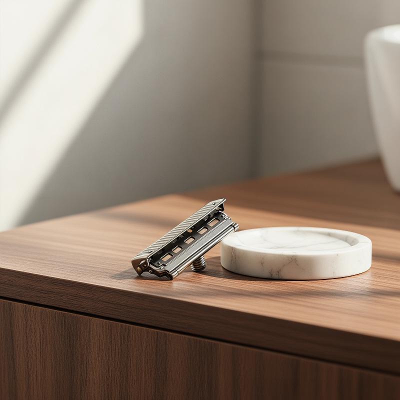 Matzwarte handmatige veilighei - Safety Razor Handle recensie en prijs
