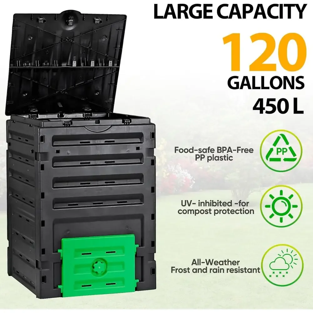Compostbak voor de tuin met ee - Compost Bin recensie en prijs